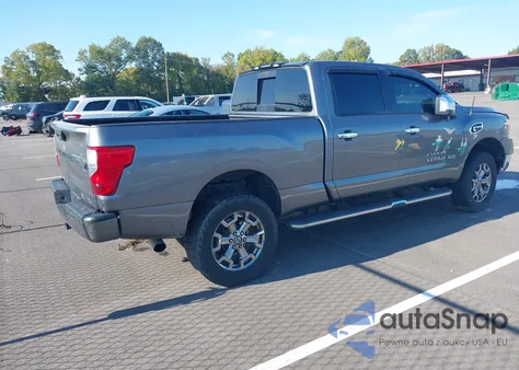 2017 Nissan Titan Xd Sl Diesel из США, поврежденный, VIN 1N6BA1F44HN573243